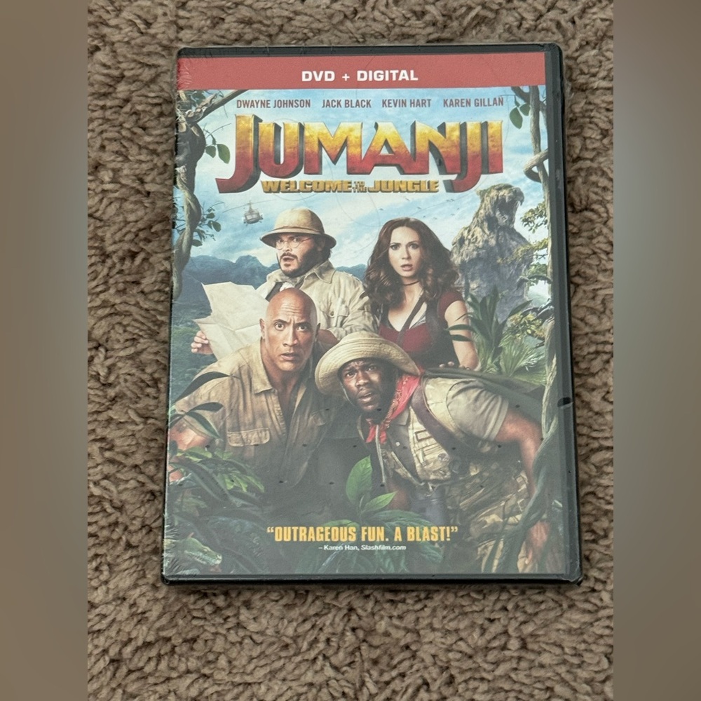 Jumanji: Welcome To The Jungle DVD Sealed